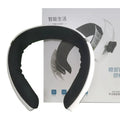 White USB-powered eye and cervical spine massage device with heat and vibration functions