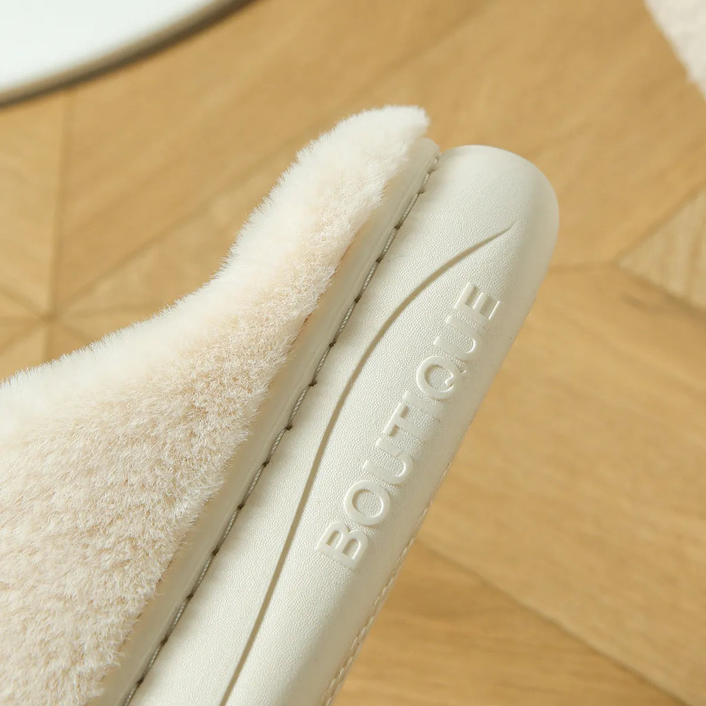 Panda design cotton linen toe ring slippers with soft PVC sole in adult sizes