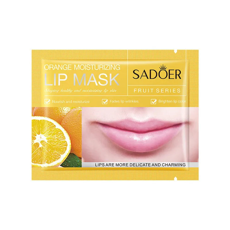 SADOER Avocado Fruit Series Lip Mask 8g in tube packaging for moisturising lip care treatment