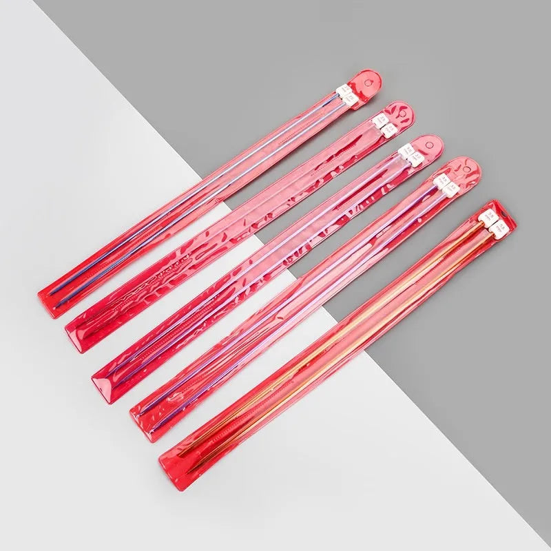 Complete crochet hook set showing 13 different sizes from 2.0mm to 10.0mm with ergonomic handle caps