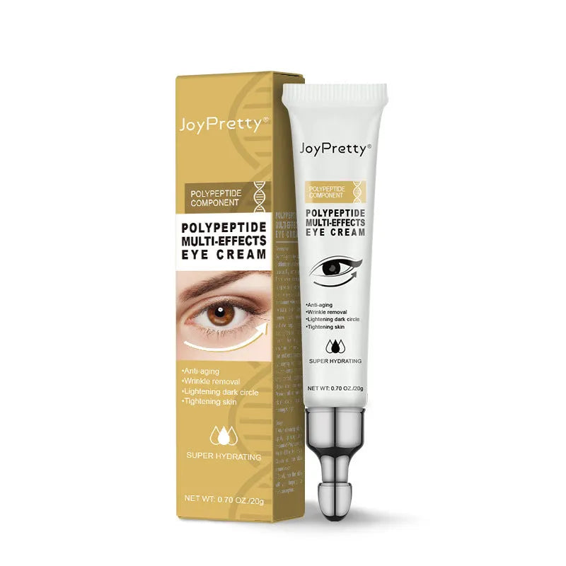 20g tube of peptide anti-dark circle eye cream for puffiness reduction.