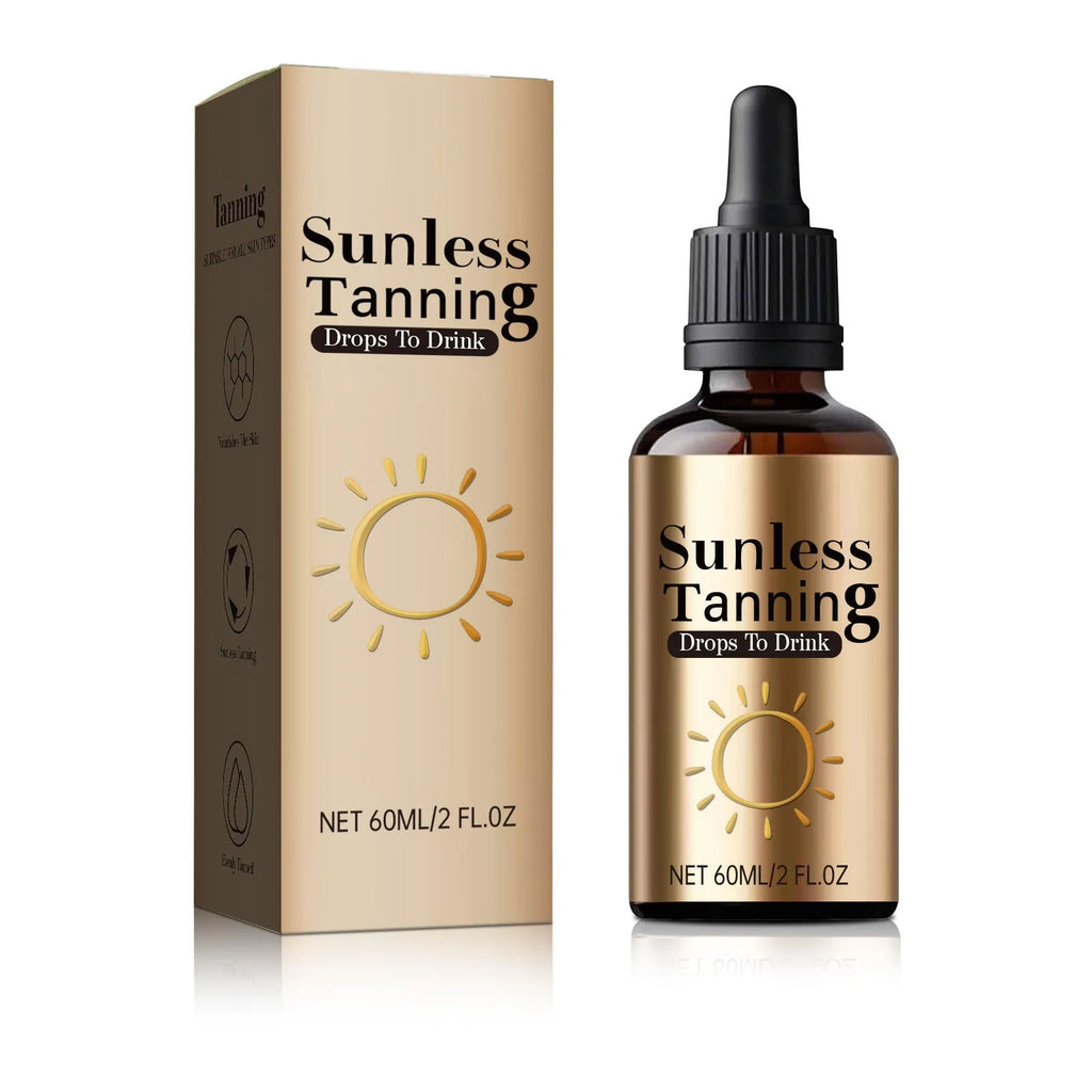 Black bottle of unisex oral drops with 60ml capacity for outdoor and family relief