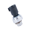 Silver-coloured automobile fuel pressure sensor for engine fuel system monitoring