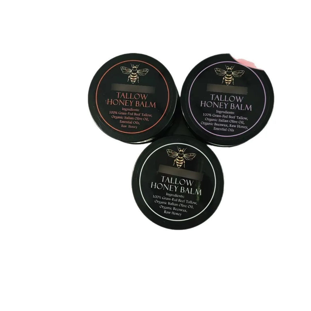 Honey Butter Moisturising Facial Cream in a 57g jar, shown with Citrus, Lavender, and Fragrance-Free options.