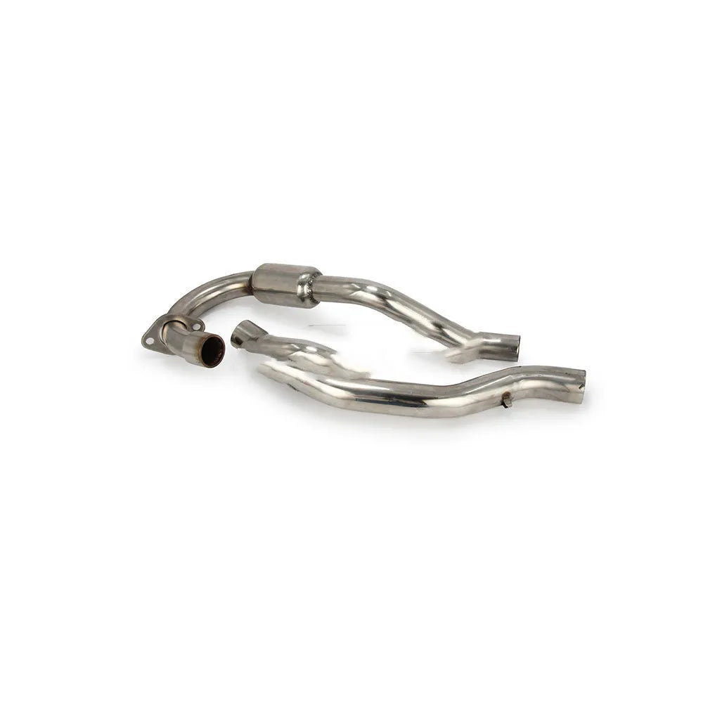 Full section off-road motorcycle exhaust pipe for Honda CRF230 in silver colour