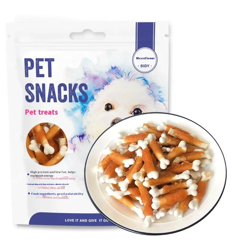 Betty Chicken Wrapped Milk Bone Dog Treats 400g pack natural protein chew sticks