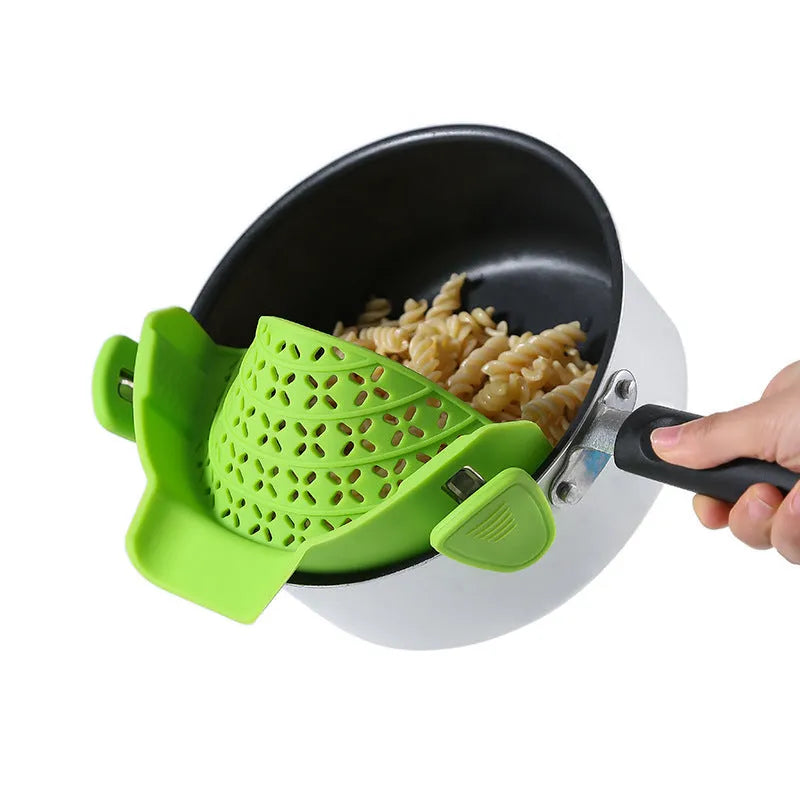 Silicone pot side drain stopper in modern minimalist style with sunshade leak-proof design