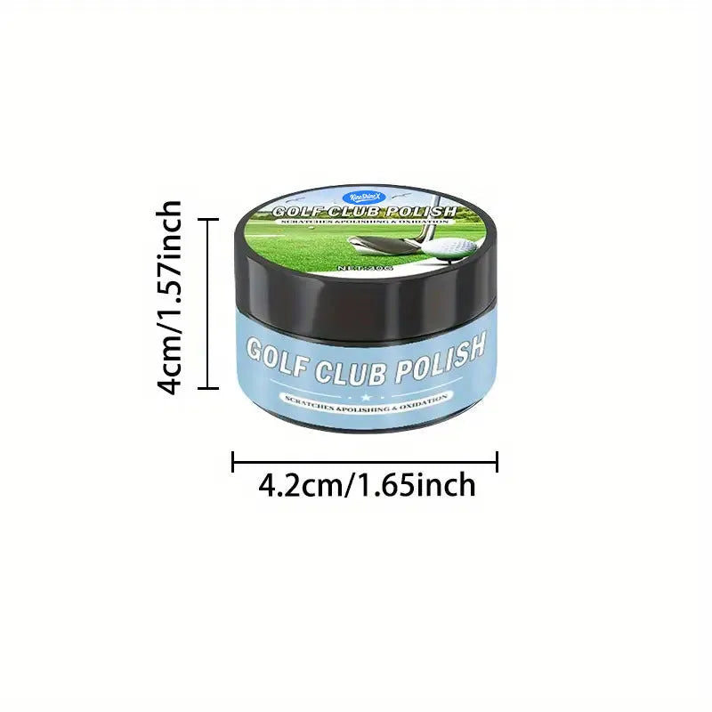 Golf club polishing wax 30g sponge and 50g sponge with fast smear formula for easy application