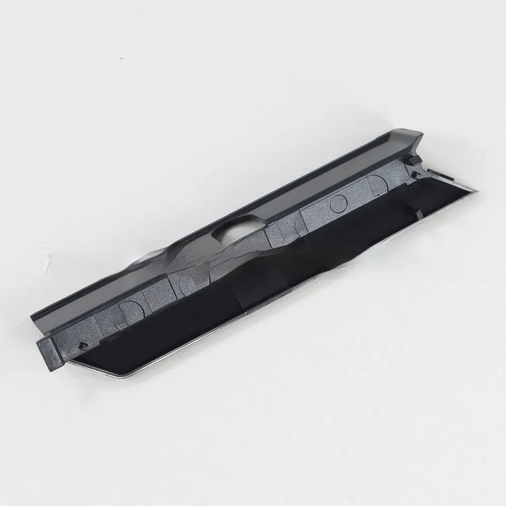 Black and white plastic hard drive cover for 3.5-inch PC chassis bays