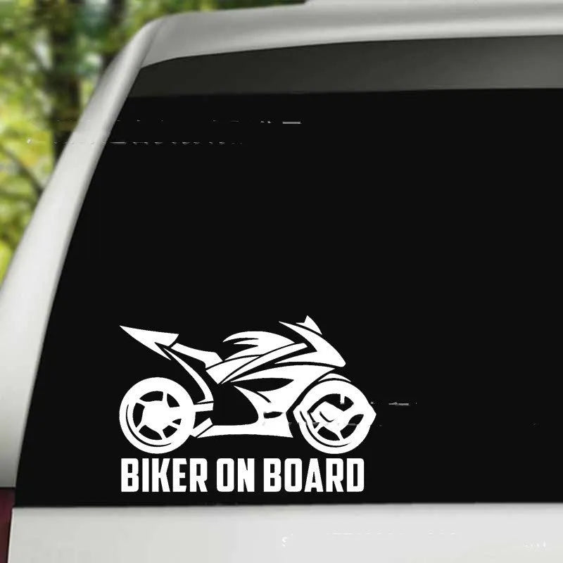 Reflective PET vinyl sticker for motorcycle or car customisation, showing colour options.