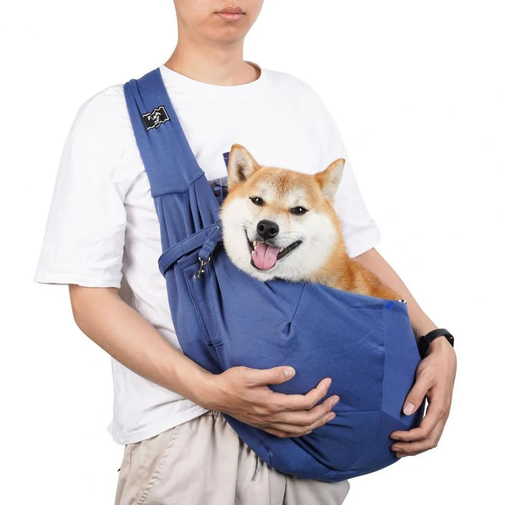 Folding cat messenger backpack with breathable mesh panels in multiple colour options