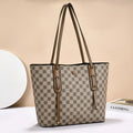 Soft PU women's shoulder messenger bag in retro style with square shape and sandwich pocket.