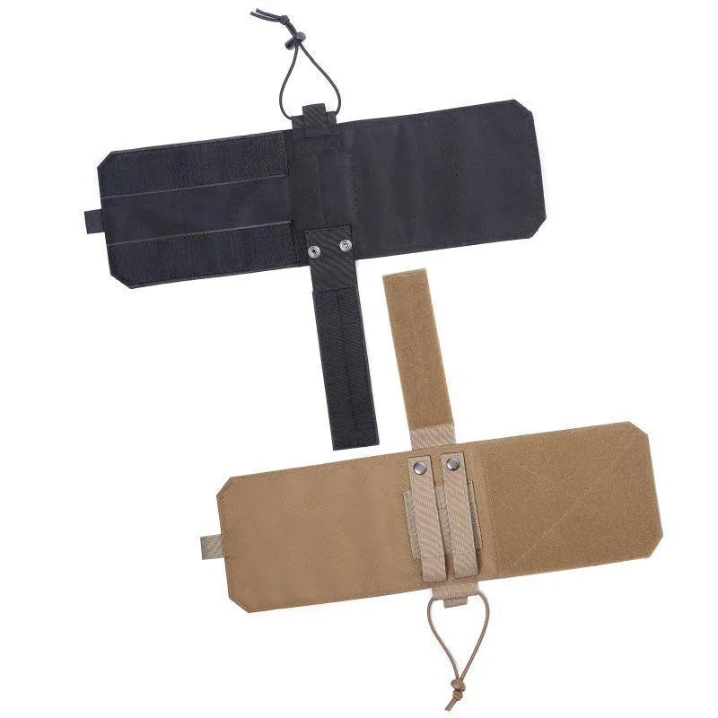 Adjustable black Oxford cloth bottle cover with strap, fitting a 750ml bottle for outdoor use.