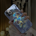 Tide Phone Case Glow tempered glass back cover in starry sky colour for iPhone