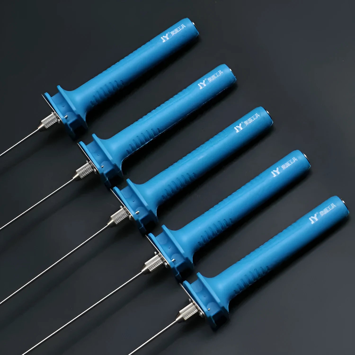 Blue electric heating cutter pen with plastic handle for cutting foam polystyrene board and pearl cotton