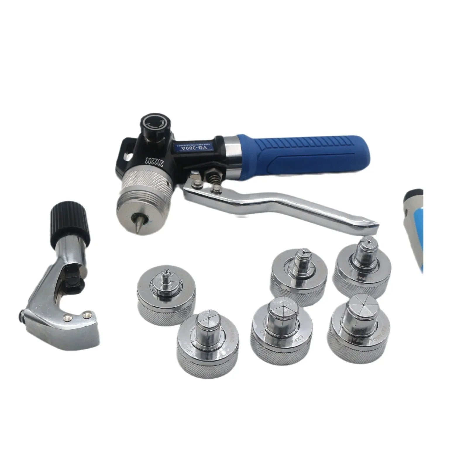 Hydraulic tube expander refrigeration tool in VG-300 style with alloy steel construction