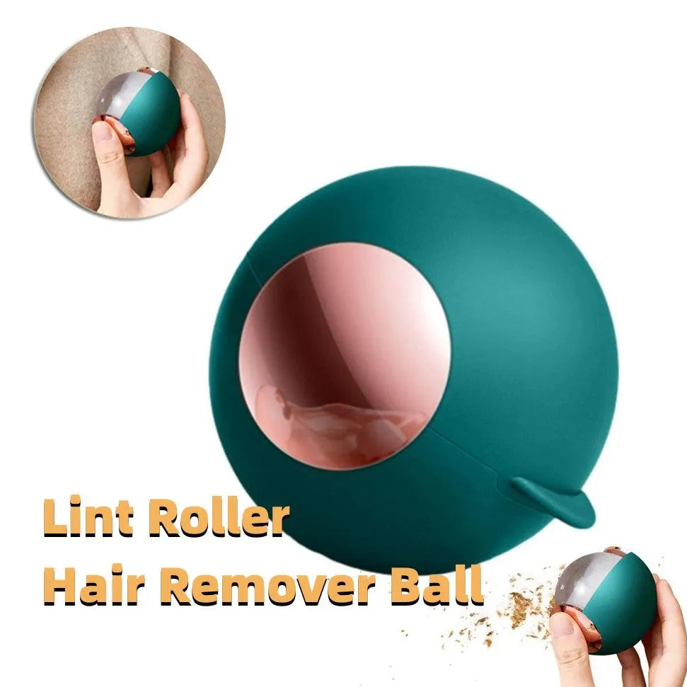 Green gold reusable gel lint roller for pet hair removal with water-activated crystal surface