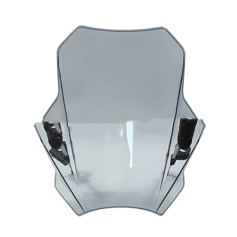 Gray transparent PC motorcycle windscreen for general vehicle models