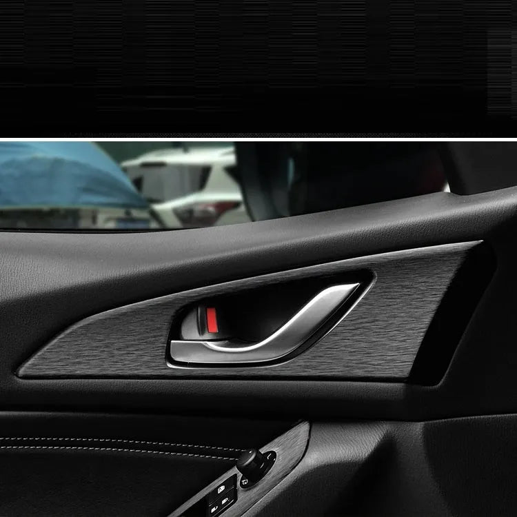 Unksera car interior decorative sticker film kit for centre console and dashboard in carbon fibre pattern