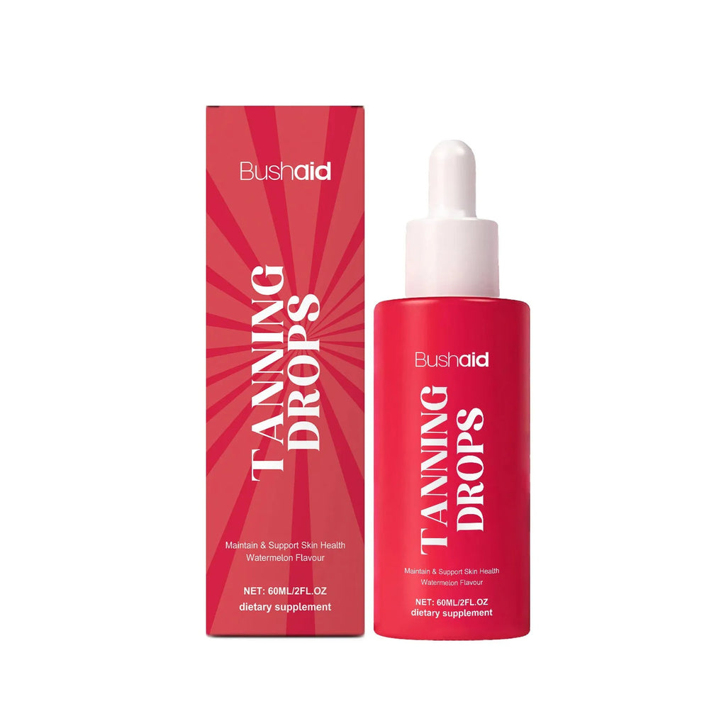 60ml droplet bottle of sun-free natural blackness serum with mint and watermelon extract.