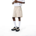Men's functional drawstring beach shorts in high-elasticity polyester fabric