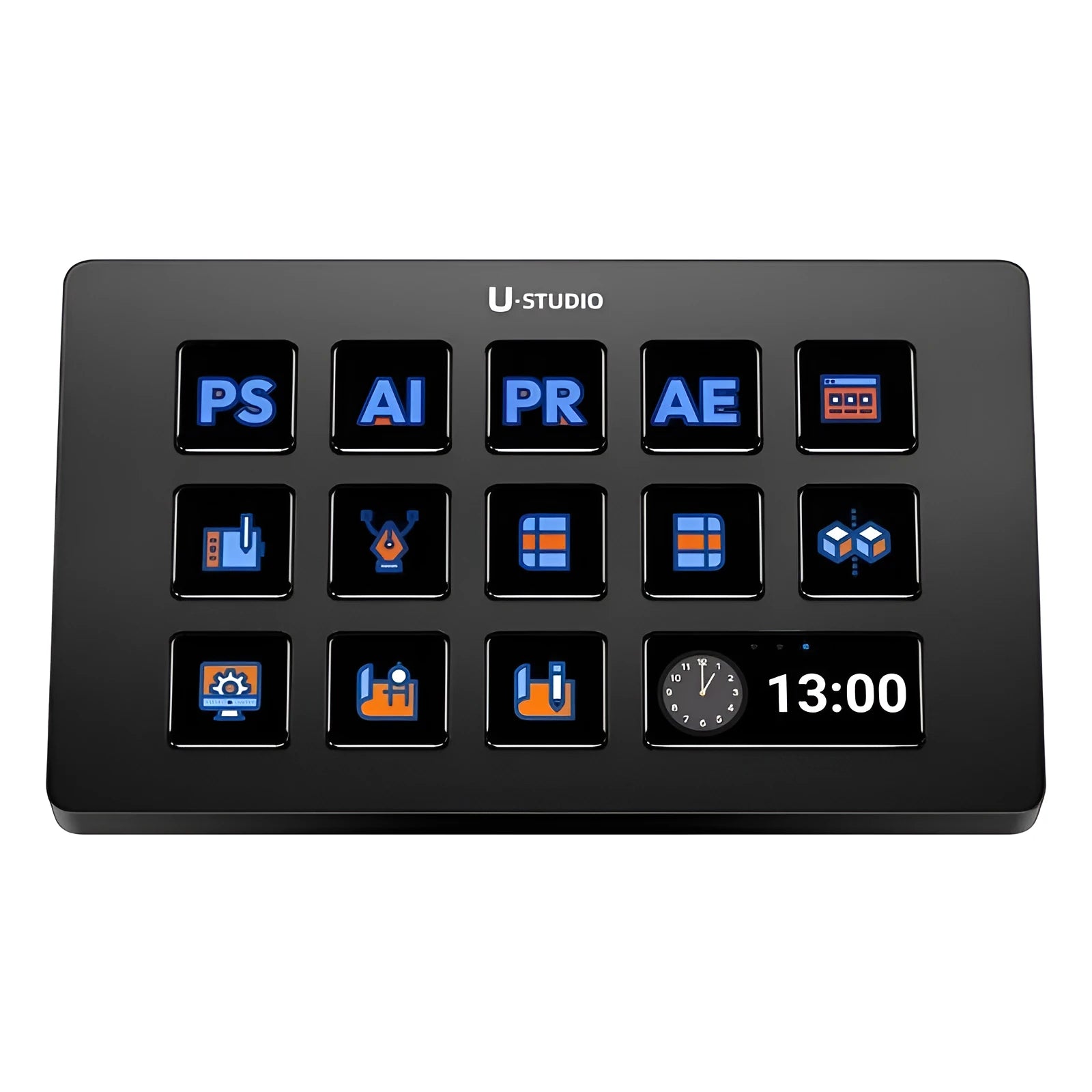Wireless intelligent keyboard for vertical shooting position visualisation with A1 and A2 specification support