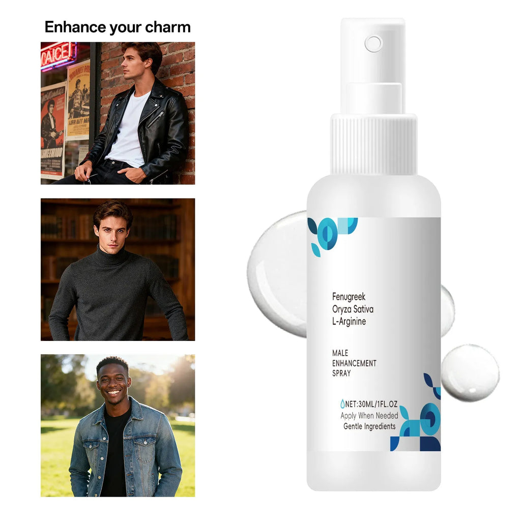 Male Enhanced Spray 30ml bottle with mild aroma standard specification