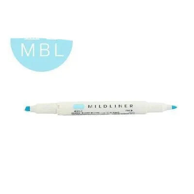 Double-headed colour marker pen with fine and broad tips, available in 42 shades including fluorescent and seasonal colours