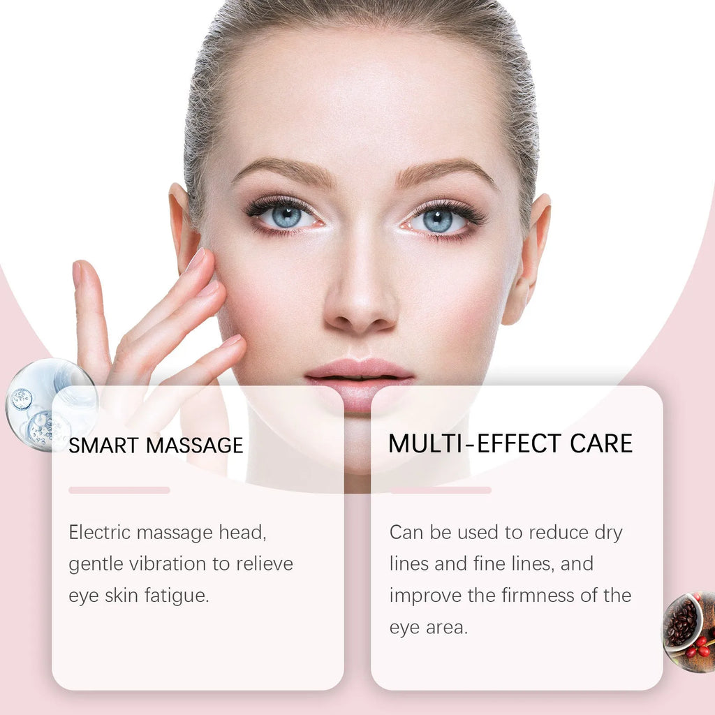 Tube of electric firming eye cream with 50g net weight.