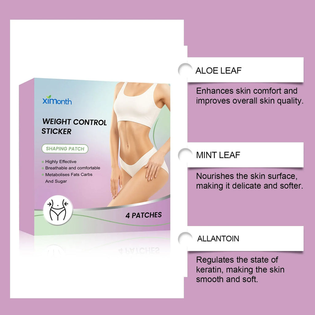 Pack of four microneedle adhesive skin care patches with aloe and mint ingredients.