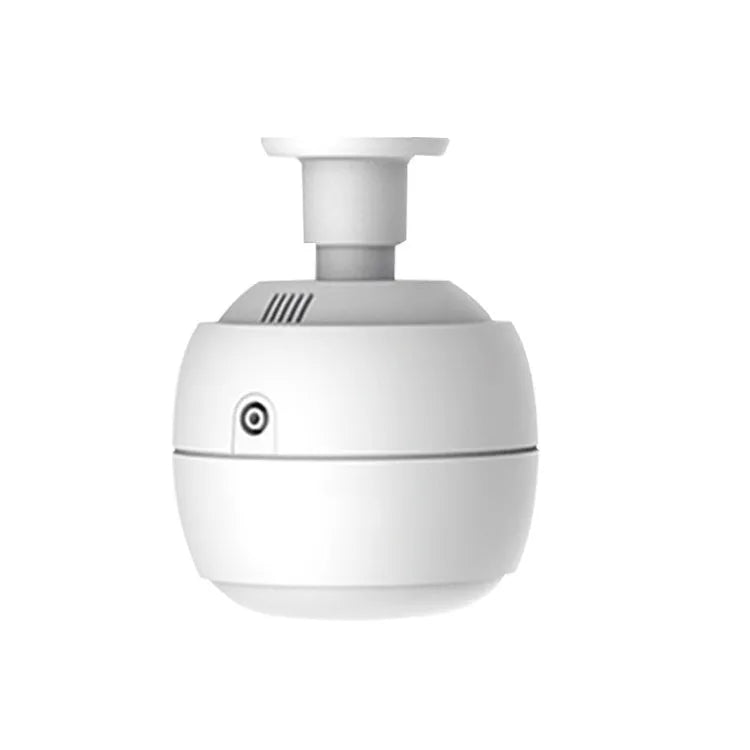 Round white smart ceiling Bluetooth aroma diffuser with 0.5L reservoir on ceiling
