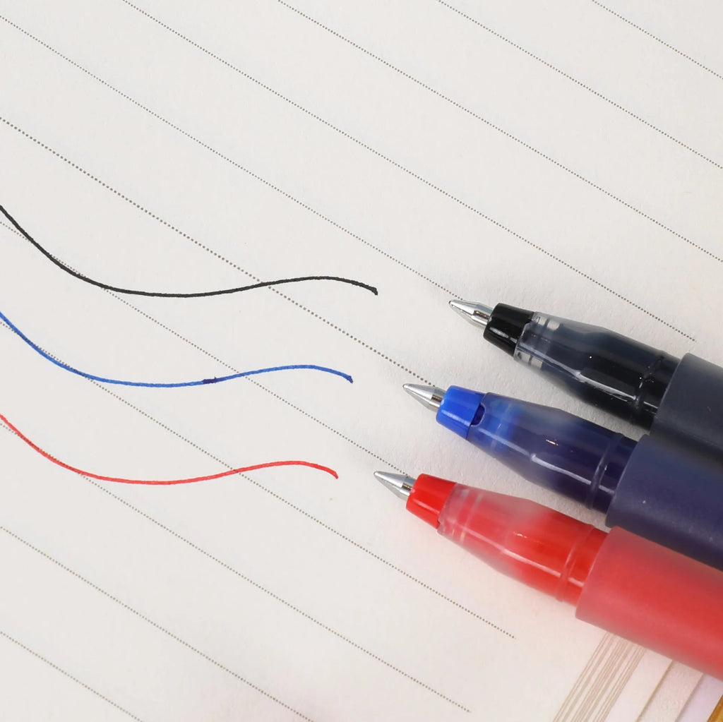 Xiaomi Giant Gel Pen with 0.5mm black tip, plastic body, black colour, on white background