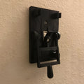 DZ1V1 mechanical switch plate with retro design for exposed installation