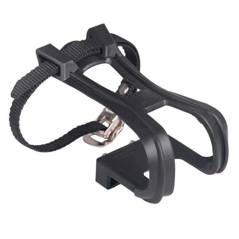 Fitness spinning pedal foot holder rope set with plastic covers, lashings, and metal bolts