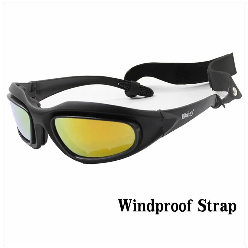 Unisex C5 polarised sport sunglasses with plastic frame and polycarbonate lenses on white background