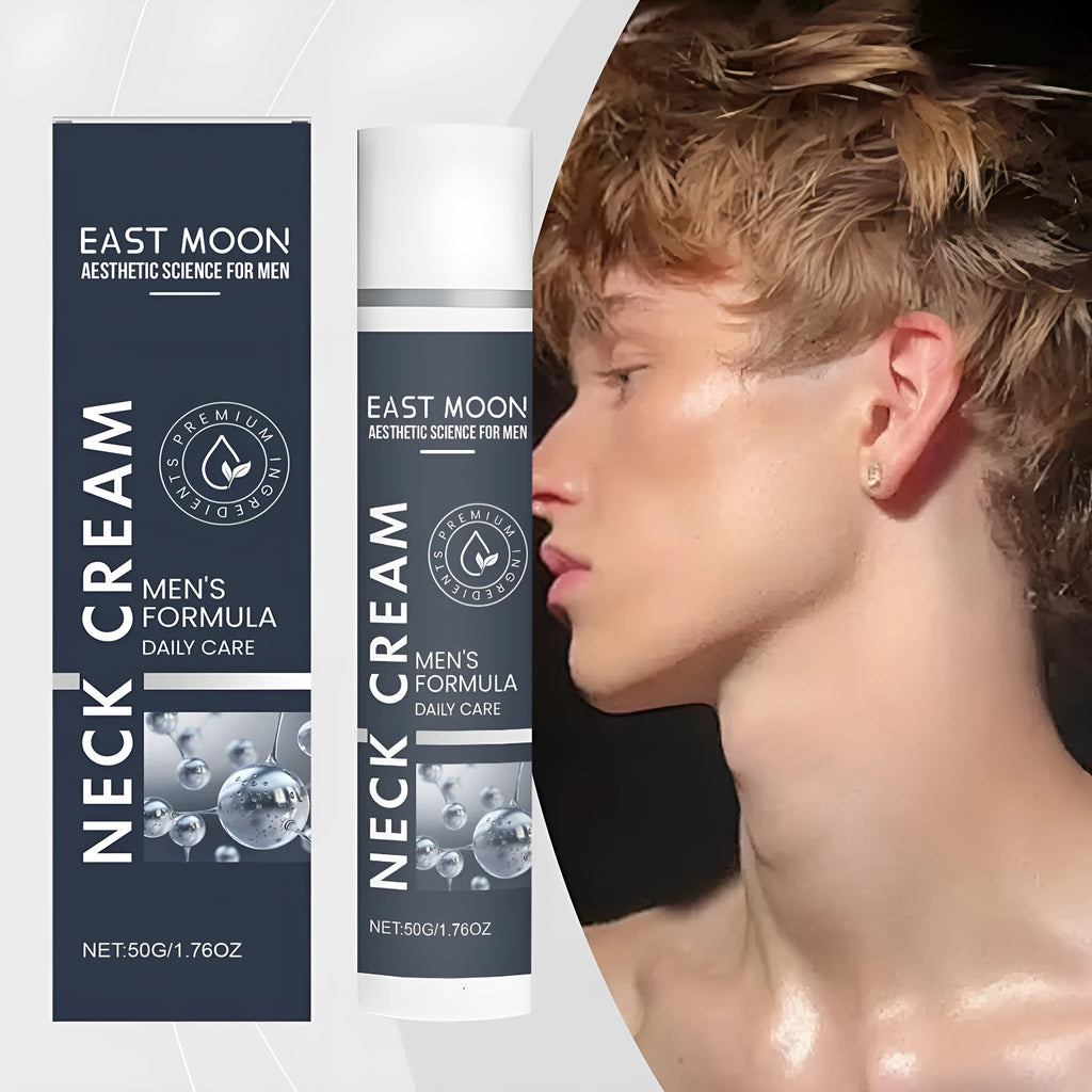 50g tube of men's anti-aging neck cream with collagen and retinol