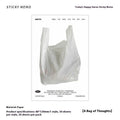 Happy Series Message Sticky Notes 30-page memo pad in soft colours measuring 120x80mm