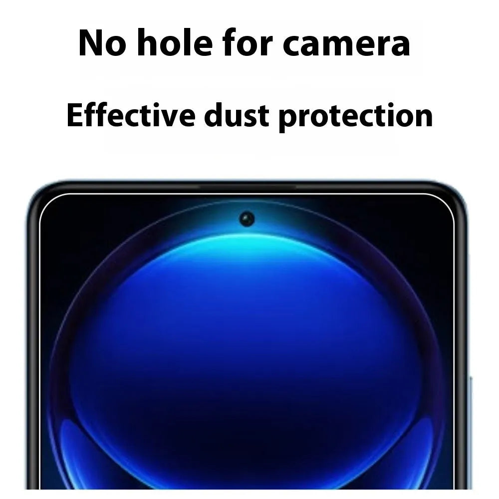 Tempered glass screen protector for Redmi Note 12 Pro with oleophobic coating