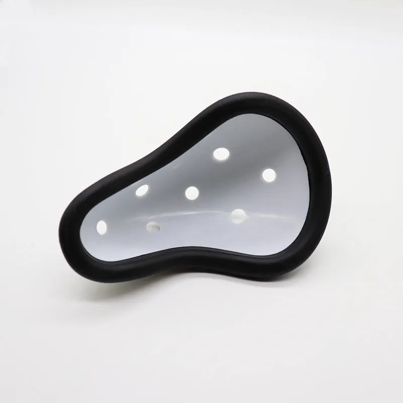 Rubber sports genital protector for adult and children, used in hockey, rugby, boxing, and Sanda.