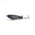 A 7.5cm long bionic soft fishing lure on a hook against a plain background.