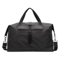 One-shoulder travel bag in oxford cloth with 36-55 litre capacity shown in grey colour