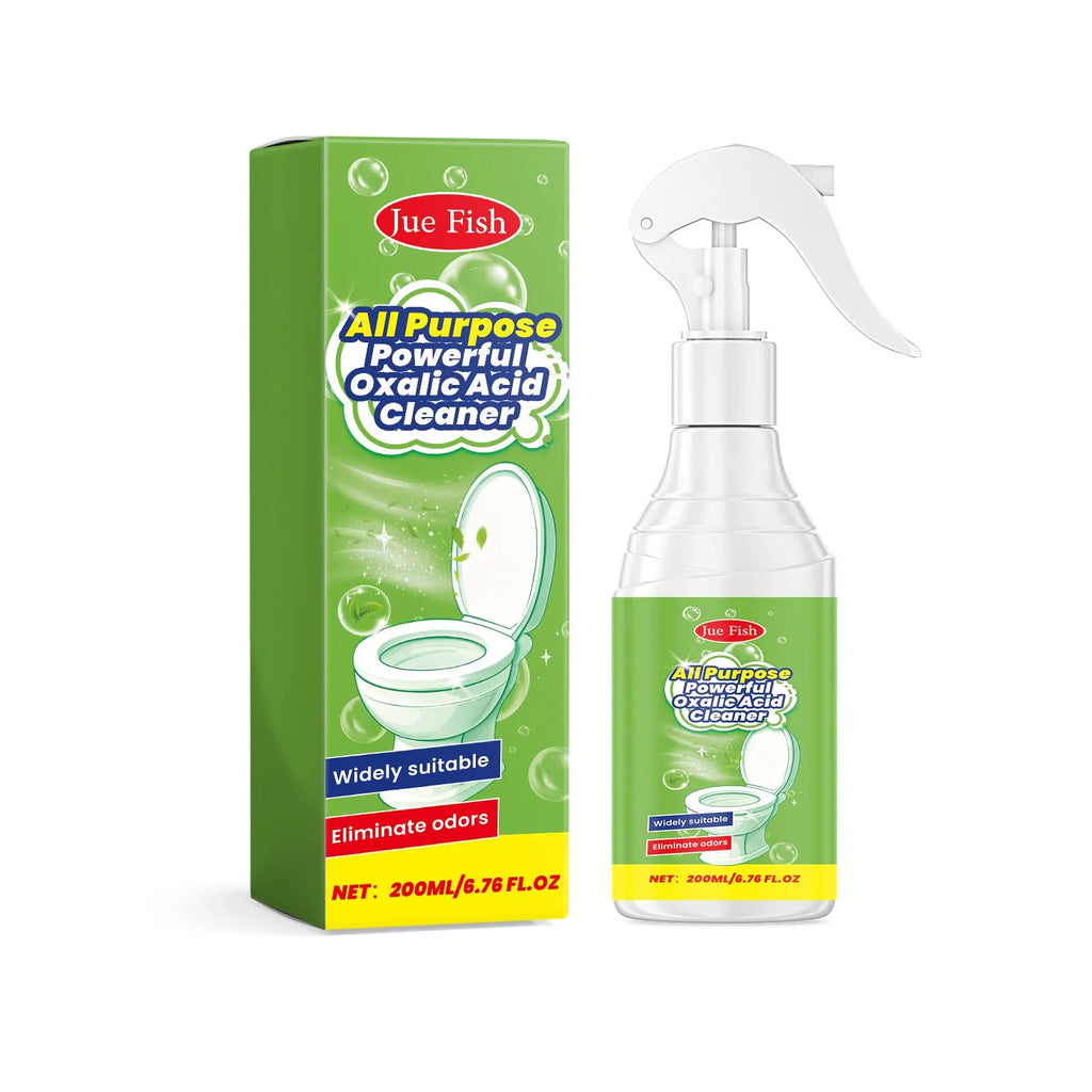 200ml multi-functional household grease cleaning spray bottle measuring 5.5cm diameter by 13.6cm height