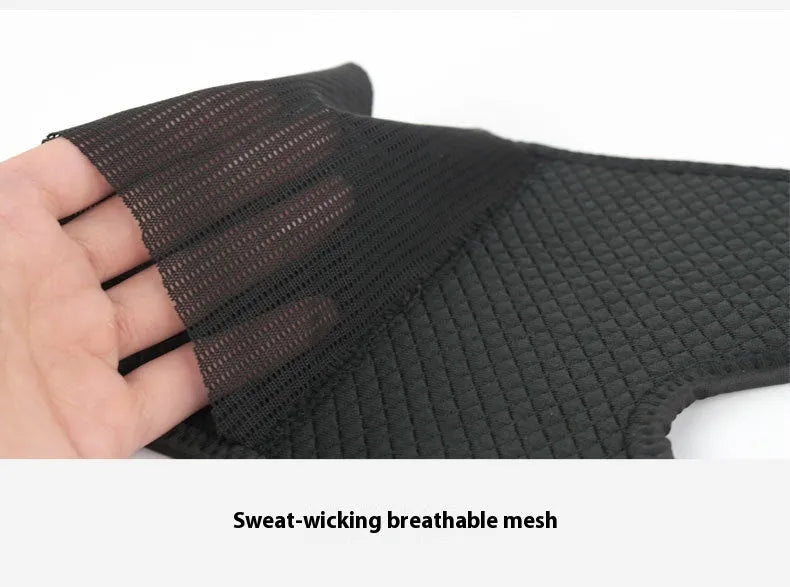 Men's neoprene and aluminium plywood joint tendon sheath fixed support gloves for sports