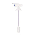 Electric beverage pumping device with blue press handle and PP silicone straw