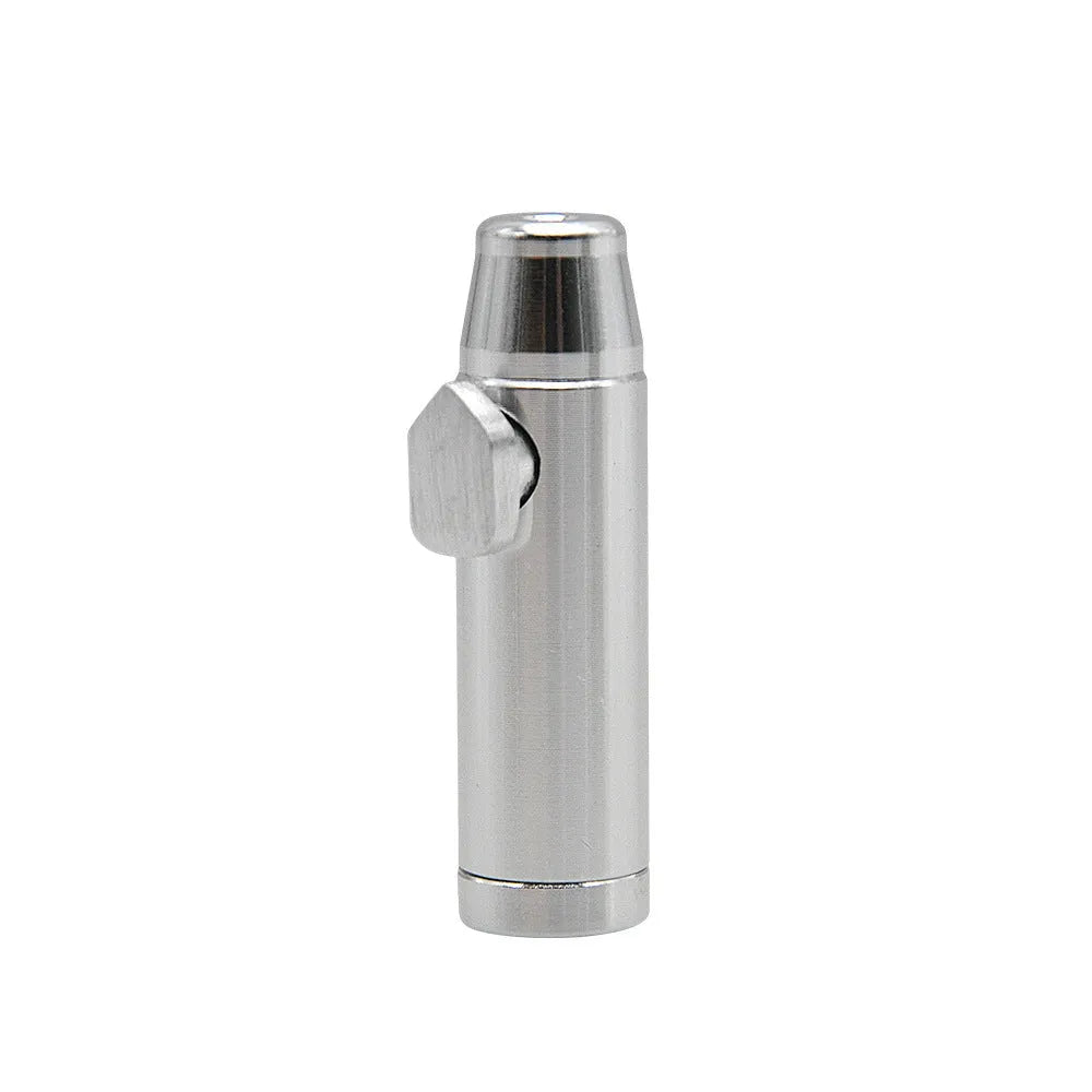 Aluminium alloy cigarette holder with bullet snuff design in multiple colour options