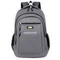 Men's casual Oxford cloth backpack in grey, black, green, and blue colour options
