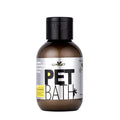Plain 100ml bottle of antibacterial deodorant dog shower gel for pet body wash