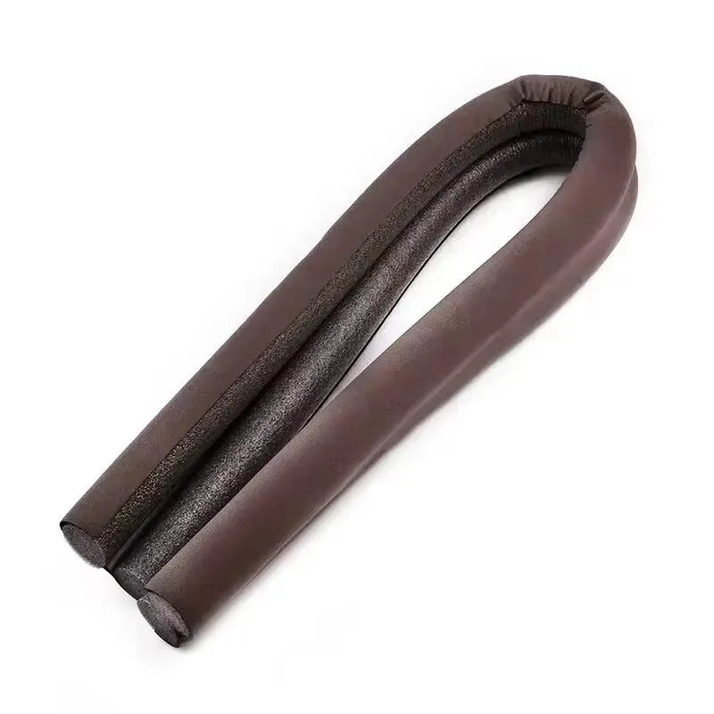 96cm flexible door bottom sealing strip in black for draft and noise protection
