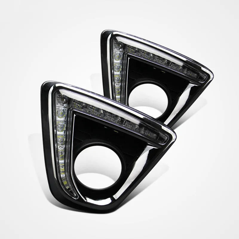 Mazda CX-5 LED daytime running light bulb set with multiple style options on a white background.