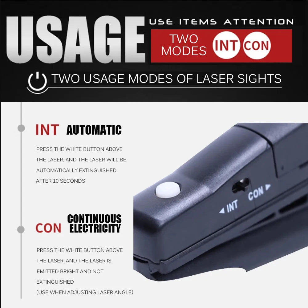 Black golf push rod laser aiming instrument for putting alignment practice